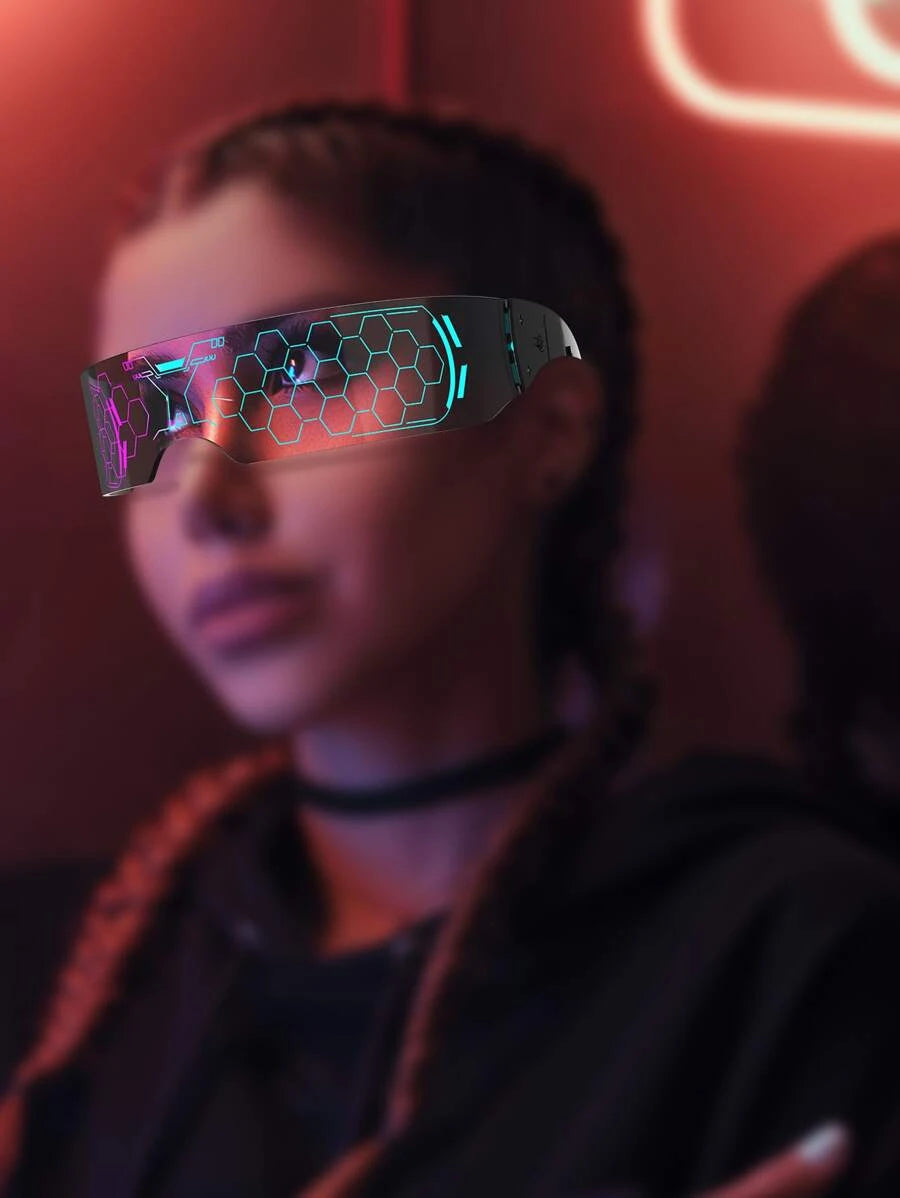 Cyberpunk LED Glasses - 7 Colours