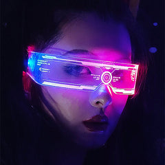 Cyberpunk LED Glasses - 7 Colours